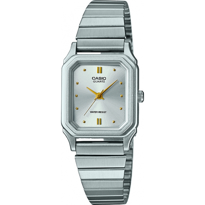 Casio LQ-400D-7AEF Dam armband i silver stålarmband
